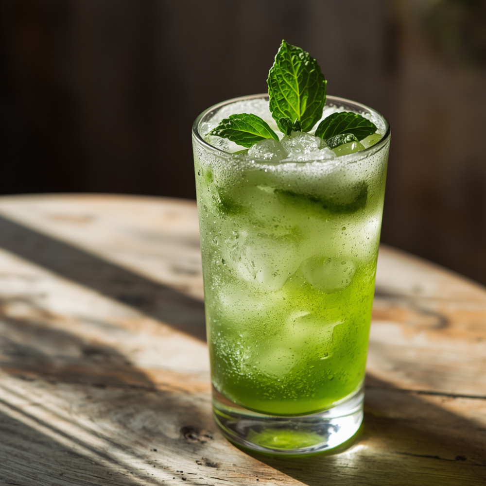 Kokum Matcha Soda