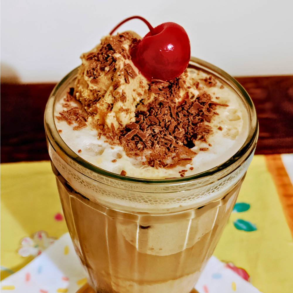 Spiked Affogato Float